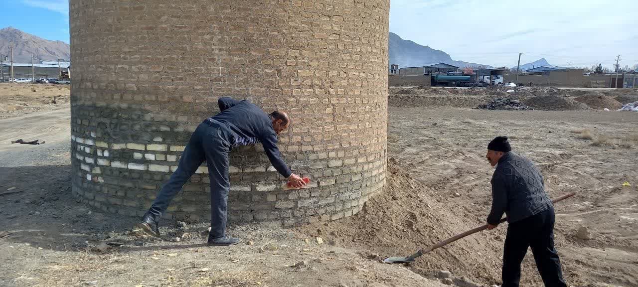 مرمت اضطراری میل کوره آجرپزی ملایر 