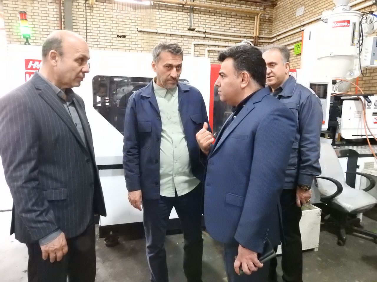 بازدید مدیرعامل هلدینگ مدیریت صنعت شوینده از شرکت ساینا