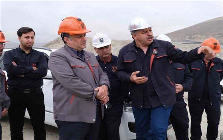 ارزیابان ایمیدرو از مجتمع مس سونگون بازدید کردند