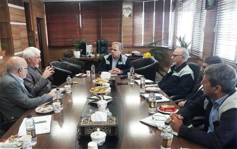 بازدید مشاور مركز توسعه فناوری راهبردی معاونت علمی، فناوری و اقتصاد دانش بنیان ریاست جمهوری از ذوب آهن اصفهان