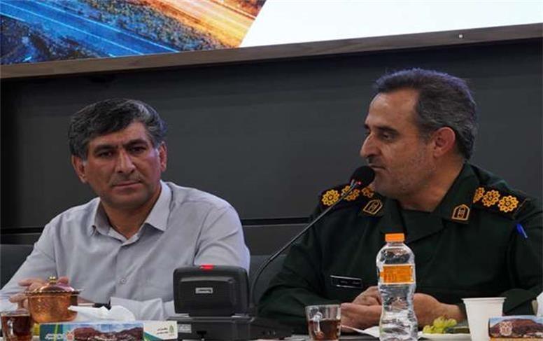 قدردانی فرمانده سپاه رفسنجان از تلاش‌های مجتمع مس سرچشمه در جنگ ۱۲ روزه