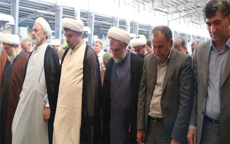 گرامیداشت هفته دفاع مقدس با حضور مسئولان و کارکنان مجتمع مس سرچشمه در نماز جمعه رفسنجان