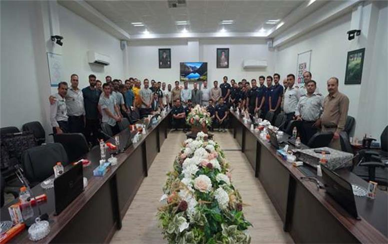 مجتمع مس سرچشمه قهرمان مسابقات چهارجانبه آتش‌نشانی شد