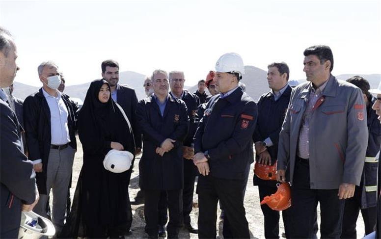 بازدید اعضای کمیسیون صنایع و معادن مجلس از مجتمع مس سونگون