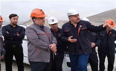 ارزیابان ایمیدرو از مجتمع مس سونگون بازدید کردند