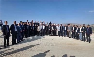 بازدید رئیس کل دادگستری آذربایجان‌شرقی و مدیران قضایی کشوری و استانی از مجتمع مس سونگون ورزقان