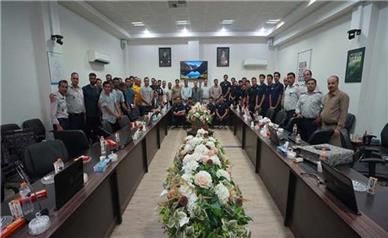 مجتمع مس سرچشمه قهرمان مسابقات چهارجانبه آتش‌نشانی شد